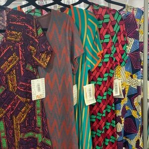 Lot of 5 Lularoe Classic T XS New With Tags